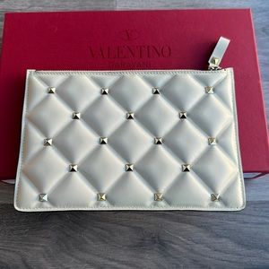 Valentino Pouch. Comes with original box and tag, only used twice.